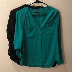 LAST CHANCE Set of 2 Express blouses